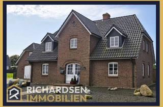 Einfamilienhaus kaufen in 25927 Neukirchen, Repräsentatives Einfamilienhaus mit großem Garten in ruhiger Lage in Neukirchen