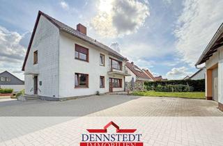 Haus kaufen in 29439 Lüchow, Zwei Wohnungen, viele Möglichkeiten – großzügiges Zweifamilienhaus mit großem Garten bei Lüchow
