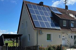 Doppelhaushälfte kaufen in 89331 Burgau, Kuschelige Doppelhaushälfte mit Vollwärmeschutz in Burgau