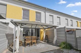 Haus mieten in Otto-Esser-Straße 17f, 65451 Kelsterbach, Vollmöbliertes RMH mit Garten und Stellplatz – ideal für Familien und Expats in Kelsterbach