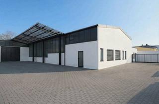 Gewerbeimmobilie mieten in 68723 Schwetzingen, 780 m² Gewerbehalle + 446 m² Freifläche | LKW-Zufahrt | Rangierfläche