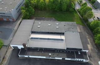 Gewerbeimmobilie mieten in 32584 Löhne, Storage, Fitness oder klassische Fertigung in Top-Lage von Löhne, Außengelände mit Top-Sichtbarkeit!