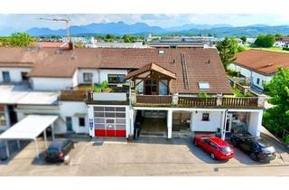 Gewerbeimmobilie kaufen in 83052 Bruckmühl, Wohnen & Arbeiten vereint – Großzügige Maisonettewohnung trifft Gewerbefläche!