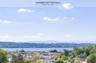 Grundstück zu kaufen in 82319 Starnberg, Darf es exklusiv sein? Baugrundstück mit Seeblick und Baugenehmigung für eine Luxusvilla.