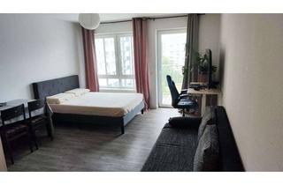 Immobilie mieten in Hans-Albers-Straße 1a, 14480 Drewitz, Möbliertes Studio-Apartment mit Balkon in Potsdam – Zwischenmiete