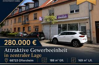 Gewerbeimmobilie kaufen in 68723 Oftersheim, Attraktive Gewerbeeinheit in zentraler Lage von Oftersheim