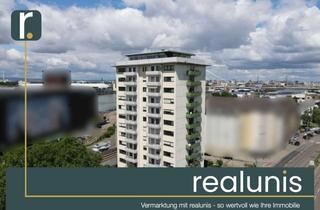 Wohnung kaufen in 68159 Mannheim, Wohnen über den Dächern – Ihr neues Zuhause mit Panoramablick auf Mannheim - nur bei realunis