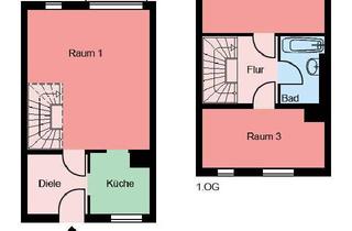 Sozialwohnungen mieten in Marktstraße 32, 44651 Röhlinghausen, WBS für 3 Personen notwenidig: 3-Zimmer-Wohnung in Herne Röhlinghausen