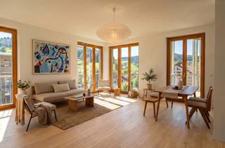Wohnung mieten in Kohlenbacher Talstraße, 79183 Waldkirch, Neubau mit Ausblick und Balkon: Schöne 3-Raum-Wohnung mit gehobener Innenausstattung