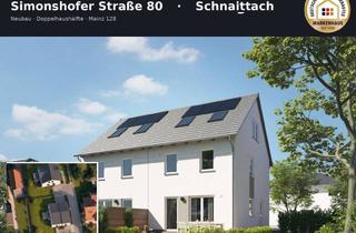 Haus kaufen in Simonshofer Straße 80, 91220 Schnaittach, Schnaittach: Neubau DHH| Komplettpreis inkl. Grundstück & Baunebenkosten