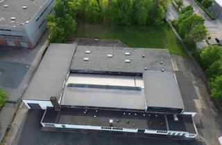 Büro zu mieten in 32584 Löhne, Storage, Fitness oder klassische Fertigung in Top-Lage von Löhne, Außengelände mit Top-Sichtbarkeit!