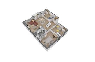 Wohnung kaufen in Von-Behring-Straße 17, 63075 Offenbach am Main, Offenbach am Main - Attraktive 4,5 Zimmer-Wohnung im 2.OG mit Balkon und Aufzug