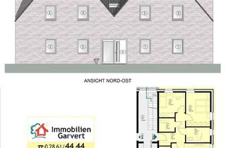 Wohnung kaufen in 46325 Borken, Borken - Neubau! Moderne Erdgeschoss-Wohnung mit Terrasse, Garten, im 4-Familienhaus, Borken-Weseke_A2510