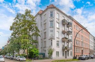 Wohnung kaufen in 20251 Hoheluft-Ost, Maisonettewohnung mit Dachterrasse zum Innenhof - Stilvolles Wohnen im beliebten Hoheluft-Ost