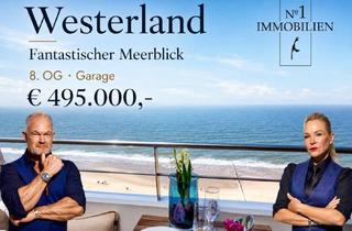 Wohnung kaufen in 25980 Sylt, Fanatstische Meerblick aus dem 8.OG im Haus Metropol + Garage