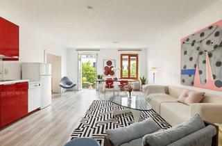 Wohnung kaufen in Kollwitzstraße 56, 10405 Prenzlauer Berg, Kollwitzstraße, Prenzlauer Berg: 3-Zimmer Altbau mit West-Balkon und Blick auf den Kollwitzplatz!