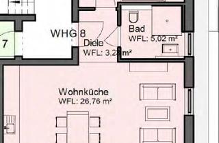 Wohnung mieten in 44227 Menglinghausen, Erstbezug 2-Zimmer-Neubauwohnung mit TG-Stellplatz und großzügiger Dachterrasse