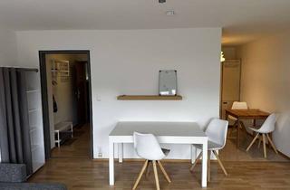 Wohnung mieten in Krummenackerstraße 95, 73733 Esslingen, Möblierte geschmackvolle 1-Zimmer-Wohnung mit Balkon und EBK in Esslingen am Neckar