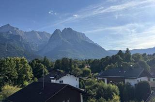 Wohnung mieten in 82467 Garmisch-Partenkirchen, Sonnige 68qm Dachgeschosswohnung mit traumhaften Zugspitzblick an der Loisach ab 01.08.2026