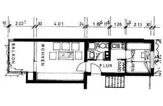 Wohnung mieten in Bergstraße 99, 70771 Leinfelden-Echterdingen, kleine 2-Zimmer-Wohnung in Leinfelden-Echterdingen