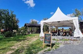 Gewerbeimmobilie kaufen in 56305 Döttesfeld, Biergarten & Café mit Charakter im Westerwald