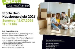 Haus kaufen in 56288 Bell, Musterhausbesichtigung und Beratung am 12.07.26 in Simmern
