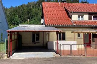 Doppelhaushälfte kaufen in 72275 Alpirsbach, Doppelhaushälfte mit Charme und viel Grün!