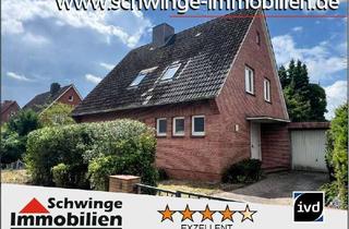 Haus kaufen in Beim Priggenkamp, 21680 Stade, Familienhaus mit 140 m² Wohnfläche & Vollkeller in Stade / Klein-Thun zu verkaufen.