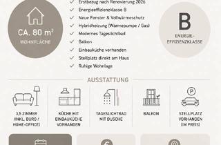 Wohnung mieten in 74821 Mosbach, Wohnen mit Charakter: 3,5-Zimmer-Wohnung in Mosbach
