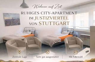 Immobilie mieten in Uhlandstr., 70182 Mitte, Möblierte Wohnung Stuttgart Zentrum - Wohnen auf Zeit ab1 Monat