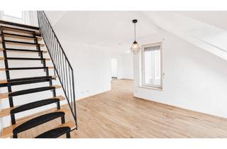 Wohnung kaufen in 74336 Brackenheim, AUSBLICK: Große Maisonette-Wohnung mit Dachterrasse, Balkon u. TG-Stellplatz in Brackenheim