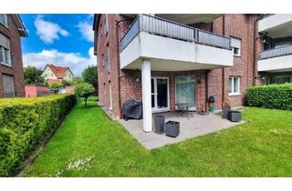 Wohnung kaufen in 45699 Herten, Herten - Attraktive 4-Zimmer-Eigentumswohnung im Erdgeschoss mit Terrasse, Südgarten und Garage