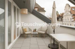 Tauschwohnungen in 79102 Wiehre, Tauschwohnung: 2,5-Zimmer-Dachgeschosswohnung in der Wiehre mit Loggia