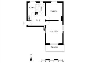 Tauschwohnungen in 13407 Wedding, Tauschwohnung: LANDESEIGENE 2-Zimmer-Wohnung, geräumig, ruhig, angebunden