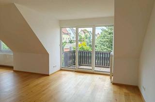Wohnung kaufen in 01217 Kleinpestitz/Mockritz, Bezugsfreie 3-Zimmer-Dachgeschosswohnung mit Westbalkon, EBK und Tiefgaragenstellplatz