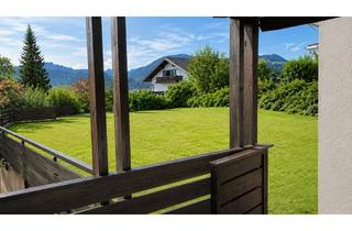 Wohnung kaufen in 87497 Wertach, Seltene Ferienwohnung mit Alpenblick und Wiese in Wertach