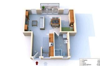 Wohnung mieten in 64546 Mörfelden-Walldorf, Attraktive 50 m² Wohnung in modernem Stil – hell, offen geschnitten und sofort bezugsfrei