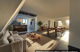 Wohnung mieten in Nußallee, 63450 Hanau, Dachgeschoss mit Dachterrasse & Bogenfenstern – 145 m², Aufzug, Hanau