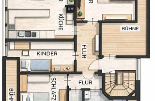 Wohnung mieten in 89155 Erbach, Sonnige 3,5-Zimmer-Dachgeschoß-Wohnung mit Süd-West Ausrichtung