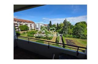 Wohnung kaufen in 76135 Karlsruhe, Frei! 2Zi Weststadt-Juwel Effizienz C: Fernwärme, Riesen-Balkon, Stellplatz, Möbliert