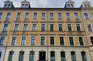 Wohnung kaufen in 09112 Chemnitz, +++ Kluges Investment auf dem Kaßberg - vermietete 3-Raum-Wohnung mit Terrasse in bester Lage +++