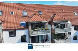 Wohnung kaufen in 28219 Bremen, Bremen - Maisonettewohnung mit Südbalkon über den Dächern von Walle