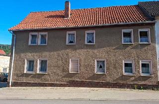 Einfamilienhaus kaufen in 99707 Kyffhäuserland, Kyffhäuserland - Einfamilienhaus mit Grundstück (sanierungsbedürftig)