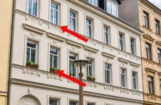 Wohnung kaufen in 06114 Giebichenstein, Charmante Maisonettewohnung mit zwei Balkonen und Garage in gepflegtem Mehrfamilienhaus!
