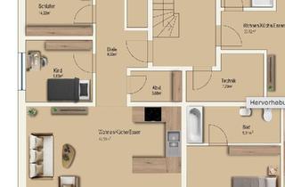 Wohnung kaufen in Akazienstr. 41, 74747 Ravenstein, 4 Zimmerwohnung Erdgeschoss mit Terrasse