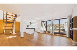 Penthouse mieten in Gärtnergasse 28, 55116 Altstadt, Exklusive Maisonette-Penthousewohnung mit Sauna, Dachterrasse und Garage in Mainzer Innenstadt