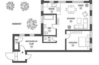 Wohnung mieten in 72461 Albstadt, Großzügige 2-Zimmer-Wohnung mit historischem Charm in Albstadt-Thailfingen
