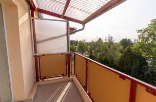 Wohnung mieten in Richardstr. 30, 06429 Nienburg, gepflegte 3-Zimmerwohnung mit Balkon, EBK und Stellplatz in Nienburg (Saale)
