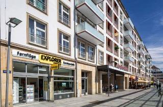 Wohnung mieten in Wallstraße, 01067 Innere Altstadt, Topmoderne Wohnung mit Balkon zum ruhigen Innenhoff