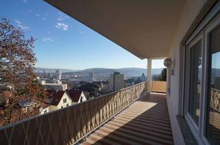 Wohnung mieten in 70191 Nord, Exkl. Wohnung auf zwei Etagen in 50er Jahre Architektenvilla mit phantastischer Aussicht